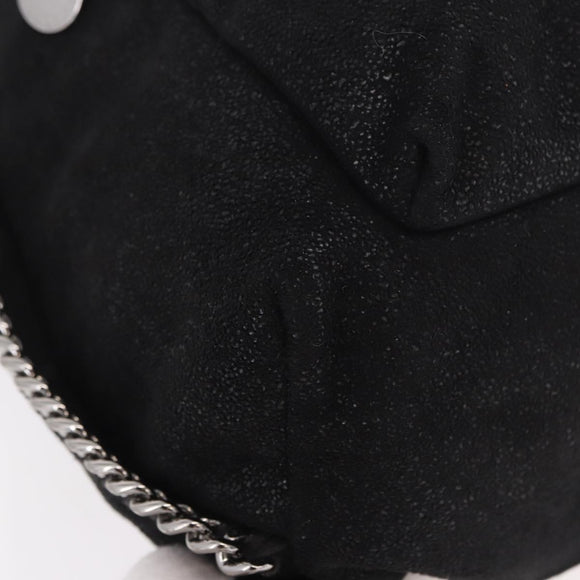 Stella MacCartney Backpack Polyester Black Silver Auth bs35920