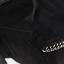 Stella MacCartney Backpack Polyester Black Silver Auth bs35920-15