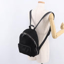 Stella MacCartney Backpack Polyester Black Silver Auth bs35920-27