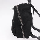 Stella MacCartney Backpack Polyester Black Silver Auth bs35920-4