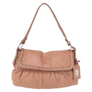 FENDI Celeria Hand Bag Leather Pink Silver 8BR355 Auth bs35921-13