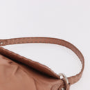 FENDI Celeria Hand Bag Leather Pink Silver 8BR355 Auth bs35921-9