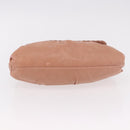 FENDI Celeria Hand Bag Leather Pink Silver 8BR355 Auth bs35921-5
