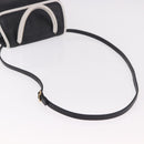 FENDI Hand Bag Leather 2way Black Auth bs35922-9
