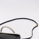 FENDI Hand Bag Leather 2way Black Auth bs35922-15