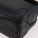 FENDI Hand Bag Leather 2way Black Auth bs35922-16