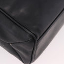 FENDI Hand Bag Leather 2way Black Auth bs35922-17