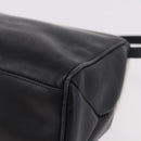 FENDI Hand Bag Leather 2way Black Auth bs35922-18
