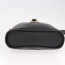 Christian Dior Trotter Shoulder Bag PVC Black Gold Auth bs35923-10