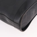Christian Dior Trotter Shoulder Bag PVC Black Gold Auth bs35923-11