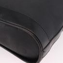 Christian Dior Trotter Shoulder Bag PVC Black Gold Auth bs35923-12