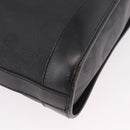 Christian Dior Trotter Shoulder Bag PVC Black Gold Auth bs35923-13