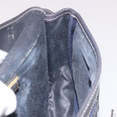 LOEWE Anagram Shoulder Bag Navy Gold Auth bs35924-18
