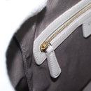 Christian Dior Canage Tote Bag Canvas Gray Gold Auth bs35925-20
