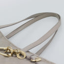 Christian Dior Canage Tote Bag Canvas Gray Gold Auth bs35925-8