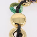 LOEWE Anagram Shoulder Strap Gold Auth bs35930A-14