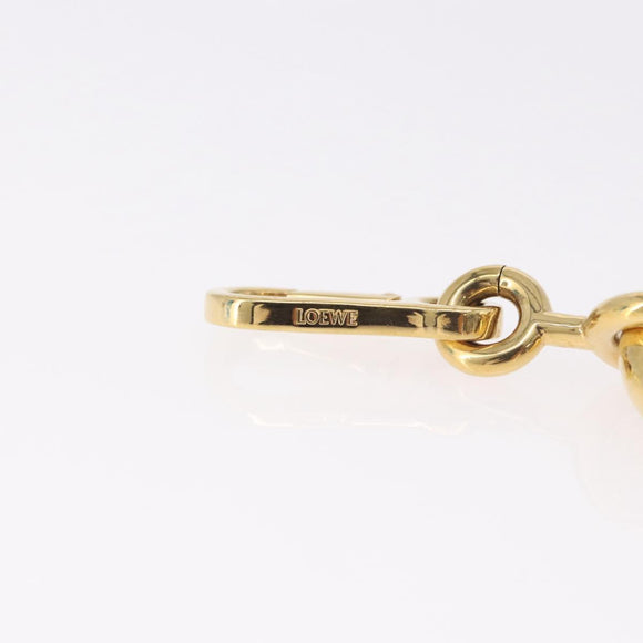 LOEWE Anagram Shoulder Strap Gold Auth bs35930A