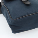 BOTTEGA VENETA Shoulder Bag Canvas Navy 113097 Auth bs35933-14