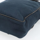 BOTTEGA VENETA Shoulder Bag Canvas Navy 113097 Auth bs35933-15