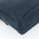 BOTTEGA VENETA Shoulder Bag Canvas Navy 113097 Auth bs35933-16