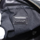 BOTTEGA VENETA Shoulder Bag Canvas Navy 113097 Auth bs35933-17