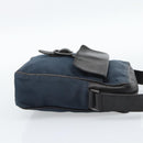 BOTTEGA VENETA Shoulder Bag Canvas Navy 113097 Auth bs35933-4