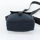 BOTTEGA VENETA Shoulder Bag Canvas Navy 113097 Auth bs35933-5