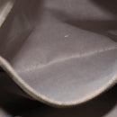 LOEWE Anagram Shoulder Bag PVC Gray Gold Auth bs35936-25