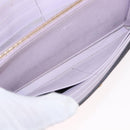 FENDI Long Wallet Leather Purple Gold 8M0427 Auth bs35938-18
