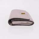 FENDI Long Wallet Leather Purple Gold 8M0427 Auth bs35938-5