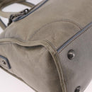 Miu Miu Hand Bag Leather 2way Gray Auth bs35942M-15