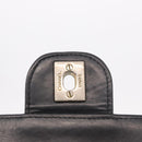 CHANEL Matelasse Chain Shoulder Bag Leather Black Gold CC Auth bs35943-10