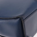 Christian Dior Shoulder Bag Leather Blue Gold Auth bs35948-10