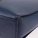 Christian Dior Shoulder Bag Leather Blue Gold Auth bs35948-11