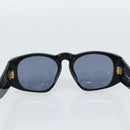 CHANEL Sunglasses Plastic Black Gold CC Auth bs35953-10