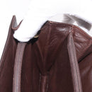 CELINE C Saluki Shoulder Bag Brown Gold Auth bs35956-19