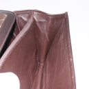 CELINE C Saluki Shoulder Bag Brown Gold Auth bs35956-24