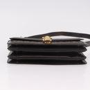 CELINE C Saluki Shoulder Bag Brown Gold Auth bs35956-9