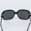 CHANEL Sunglasses Plastic Black Gold CC Auth bs35959-10