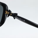 CHANEL Sunglasses Plastic Black Gold CC Auth bs35959-11