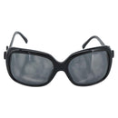 CHANEL Sunglasses Plastic Black Gold CC Auth bs35959-2