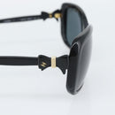 CHANEL Sunglasses Plastic Black Gold CC Auth bs35959-5