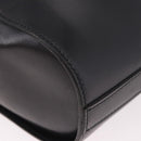 CELINE Shoulder Bag Leather Black Gold Auth bs35960V-11