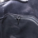 CELINE Shoulder Bag Leather Black Gold Auth bs35960V-20
