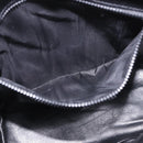CELINE Shoulder Bag Leather Black Gold Auth bs35960V-21