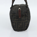 FENDI Zucca Canvas Hand Bag Brown Auth bs35961-3