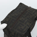 FENDI Zucca Canvas Hand Bag Brown Auth bs35961-6