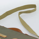 Burberrys Business Bag Canvas 2way Brown Gold Auth bs35965-10