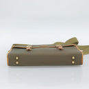 Burberrys Business Bag Canvas 2way Brown Gold Auth bs35965-11