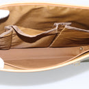 Burberrys Business Bag Canvas 2way Brown Gold Auth bs35965-20